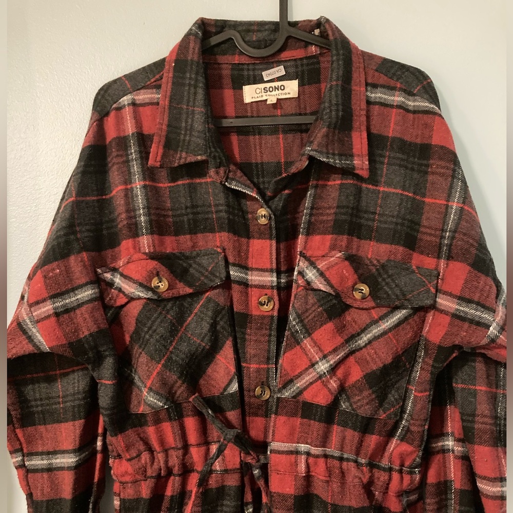 Plaid Winter Dress